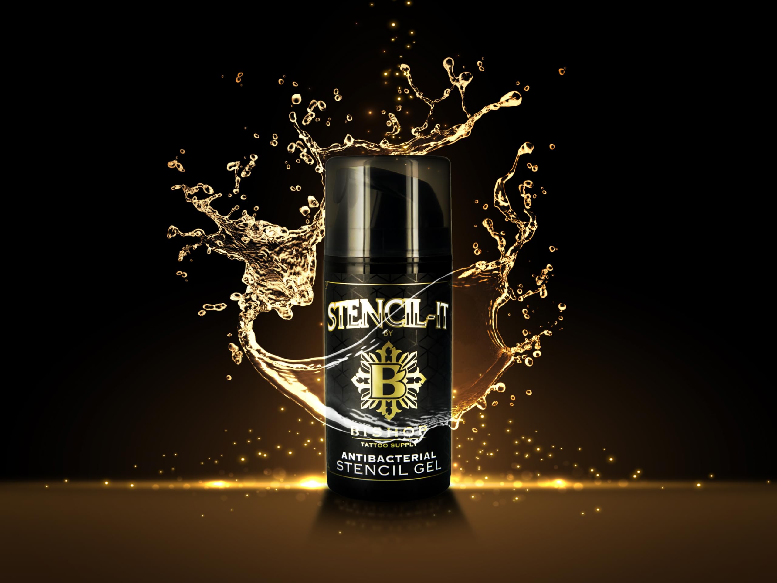 Stencil-It gel texture demonstrates smooth application for consistent stencils