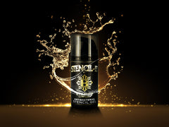 Stencil-It gel texture demonstrates smooth application for consistent stencils