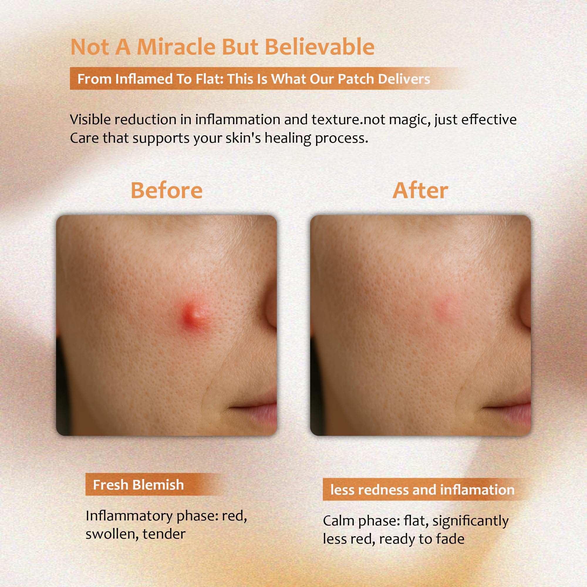 BitMark Care invisible patches blend with skin for discreet wear.