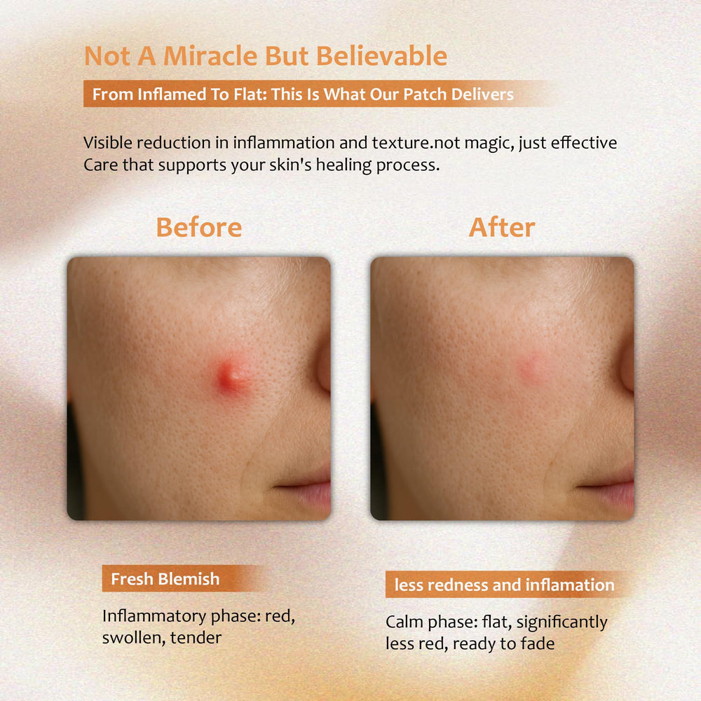 BitMark Care invisible patches blend with skin for discreet wear.