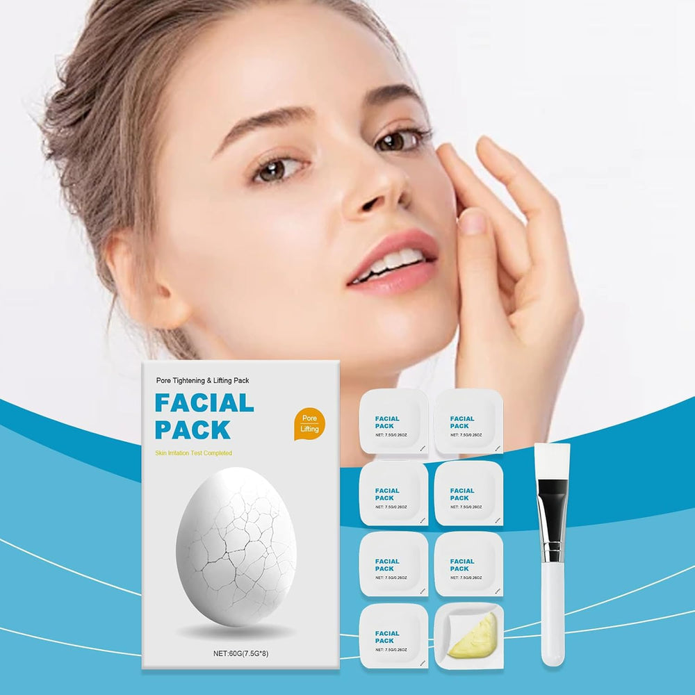 Biuhorey facial mask texture close-up highlights creamy hydration