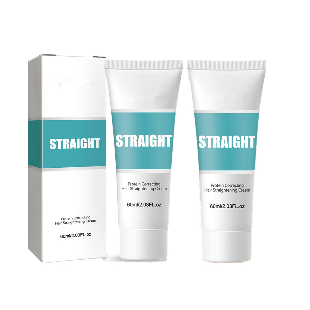 Biuhorey Maigoole protein hair straightening cream 2pc pack for quick straightening