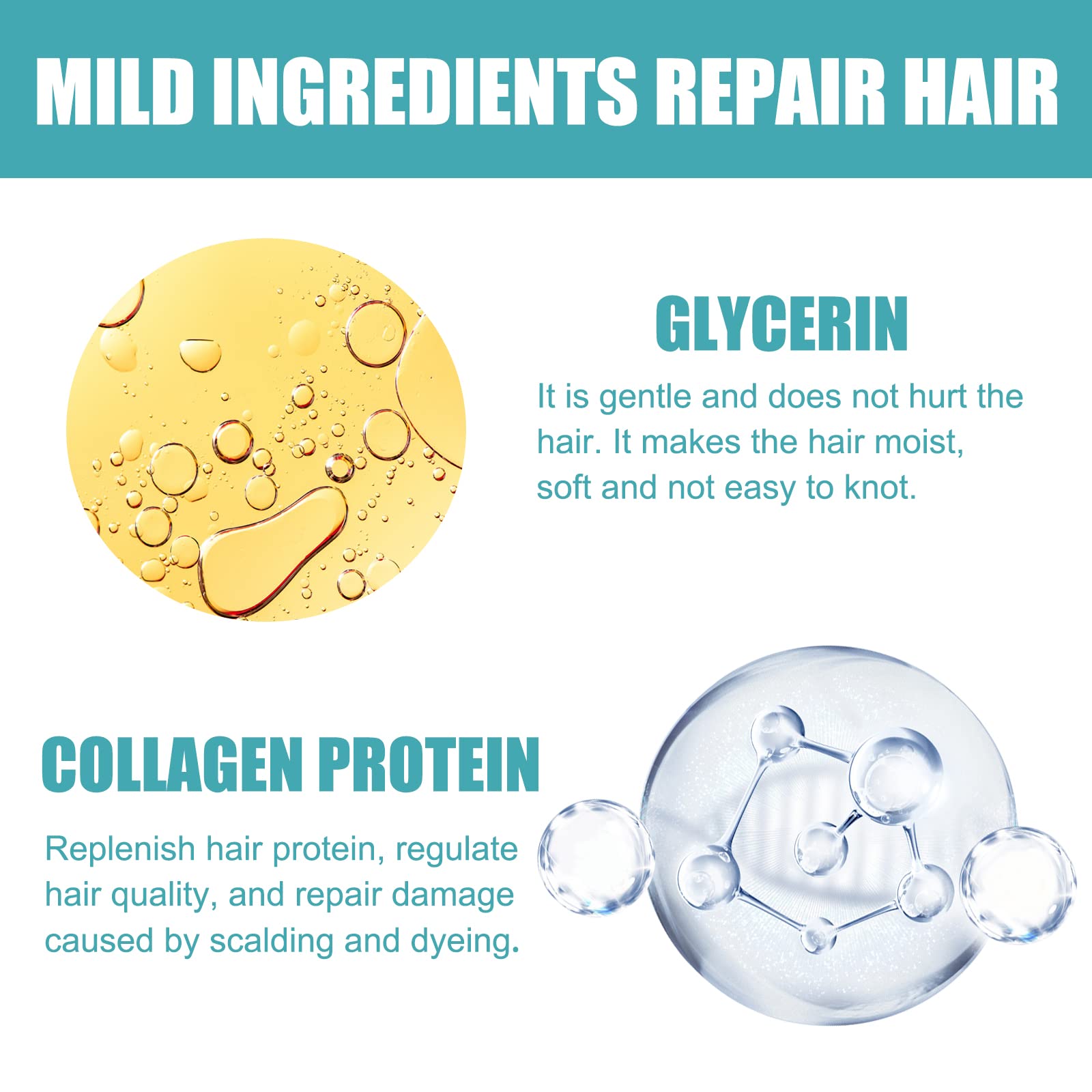 Cream texture swirl shows nourishing formula for frizz control