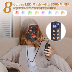 biuufish 8 colors LED therapy for versatile skin treatment options