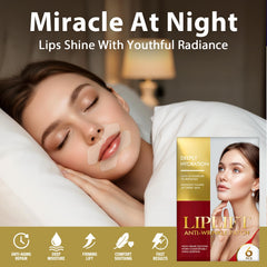 Bizzico overnight lip treatment patch applied for conditioning overnight