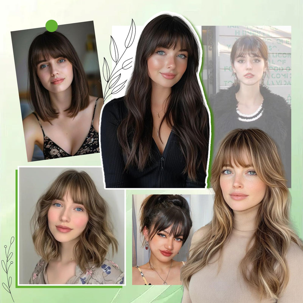 Black and Pretty Hairtopper can be curled or straightened for styling versatility