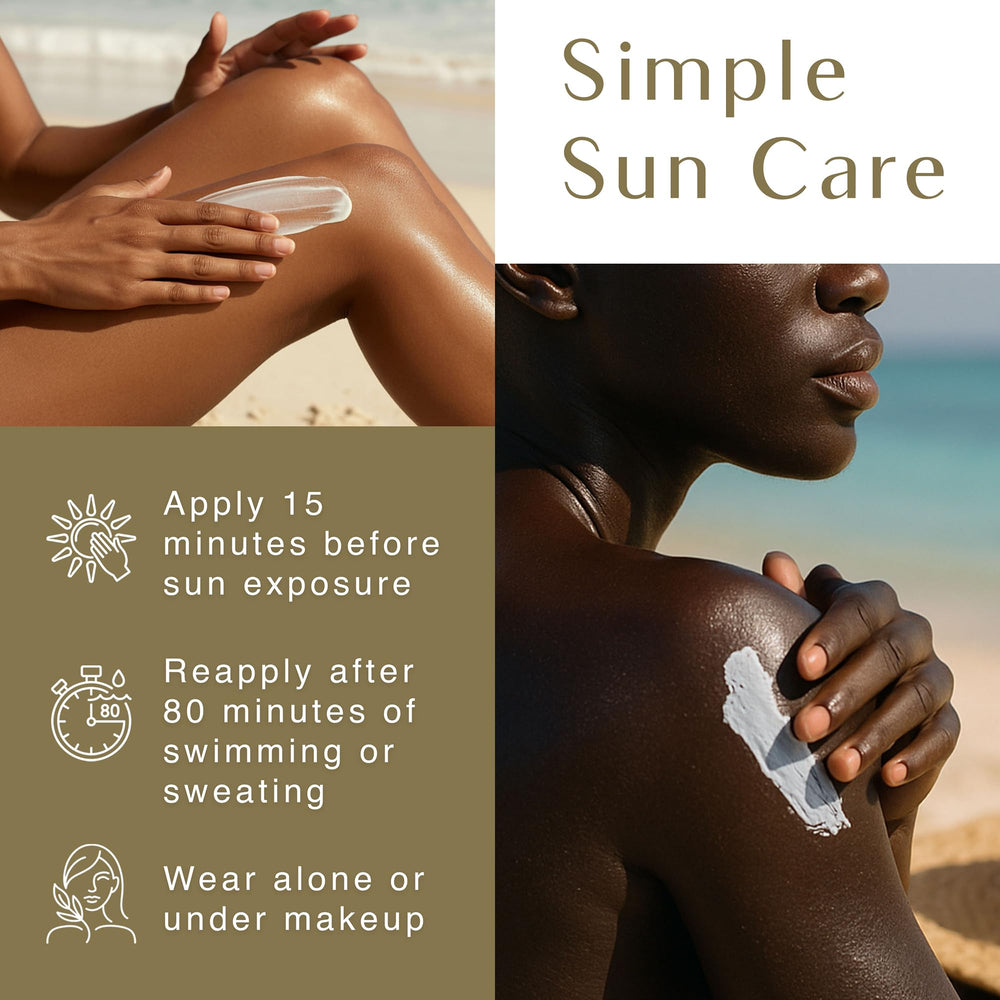 Safe ingredients in Black Girl Sunscreen: fragrance-free, paraben-free, oxybenzone- and octinoxate-free.