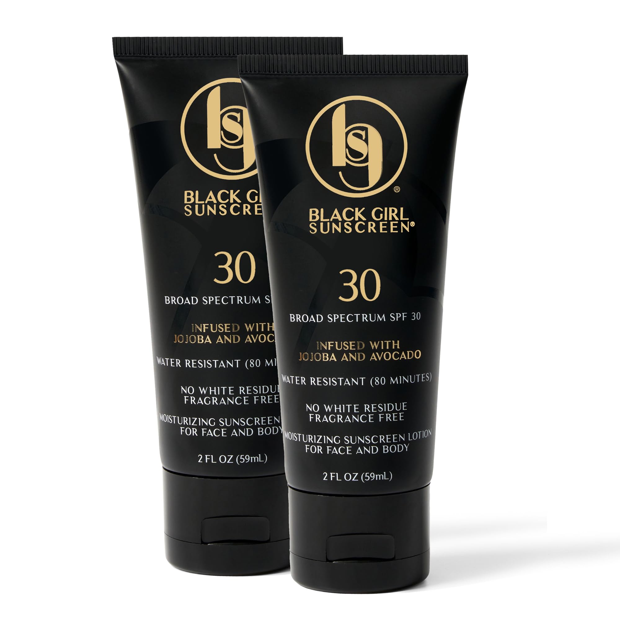 Black Girl Sunscreen SPF 30 on face and body with ultra-sheer finish, ideal for daily outdoor wear.
