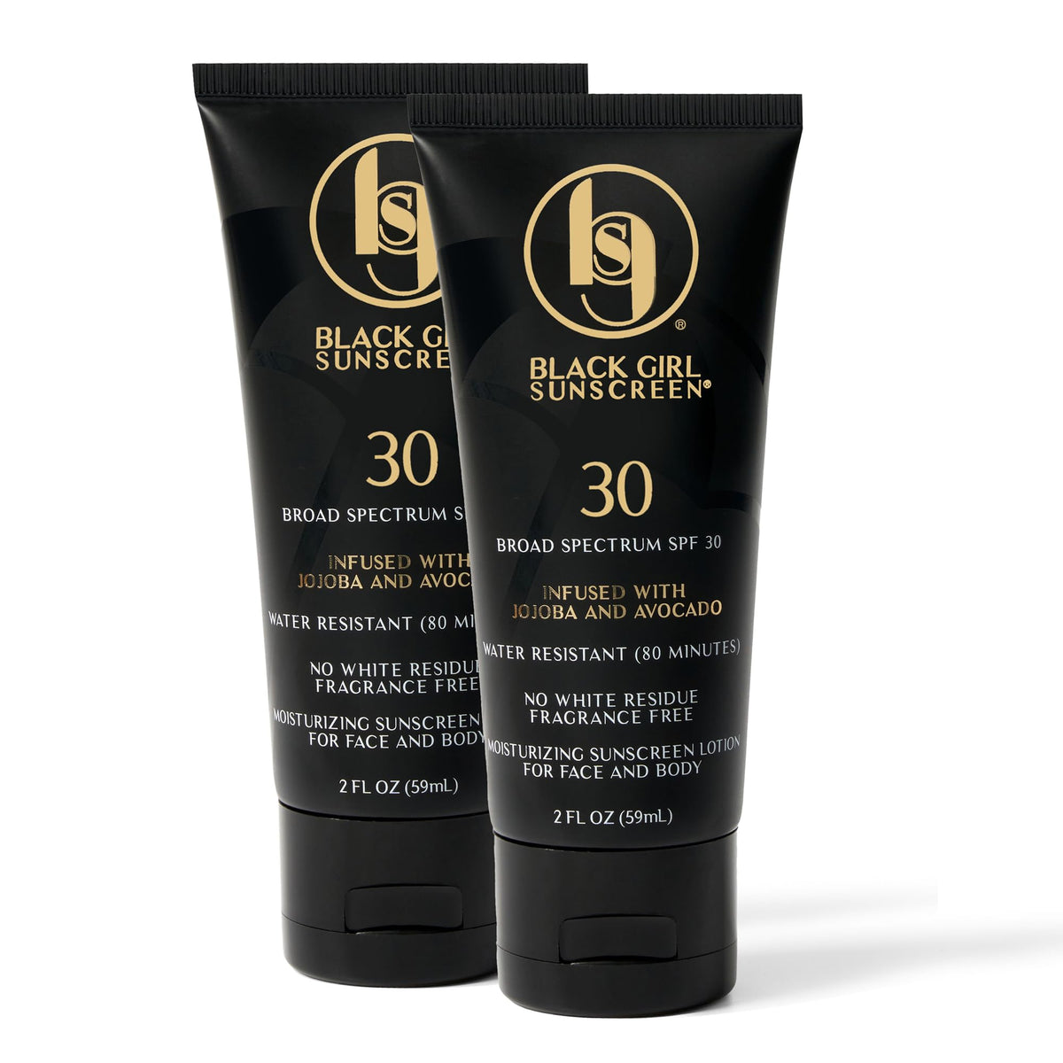 Black Girl Sunscreen SPF 30 on face and body with ultra-sheer finish, ideal for daily outdoor wear.