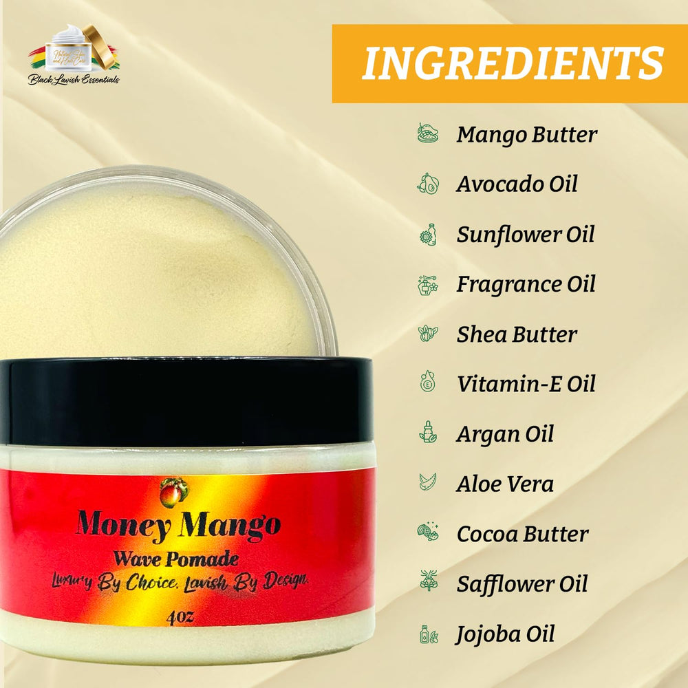 Model with deep waves after applying Money Mango Pomade