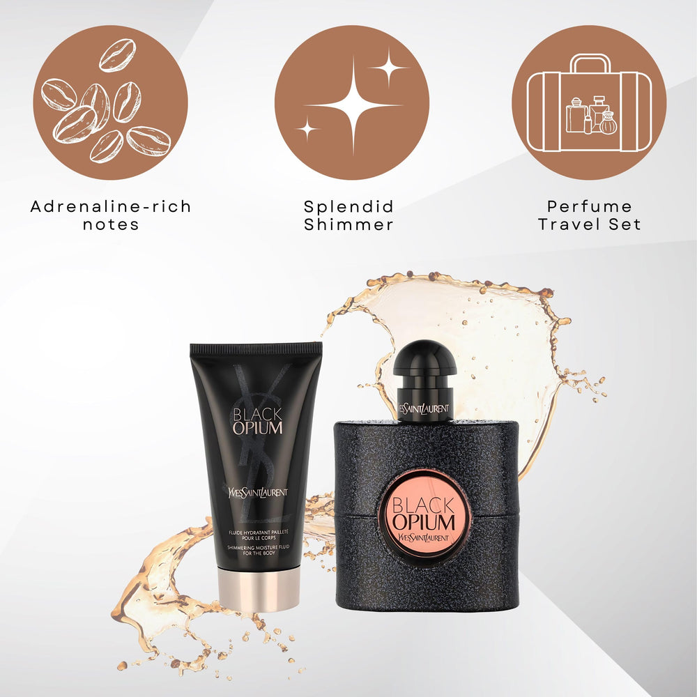 Black Opium refreshing mist spray for daily wear