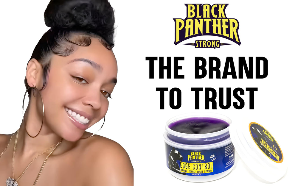 Black Panther Strong Diamond Edges edge control works on wet or dry application.