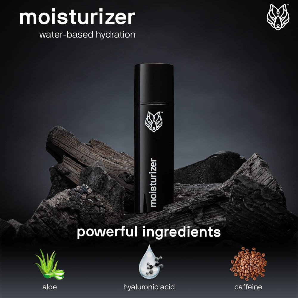 Black Wolf aloe vera moisture provides refreshing skin after cleansing