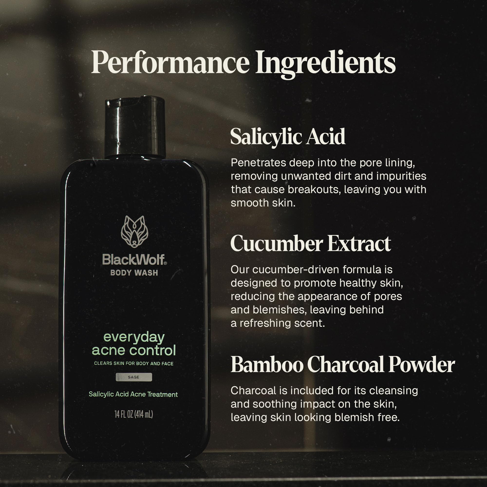 Two-pack Black Wolf packaging for convenient daily grooming
