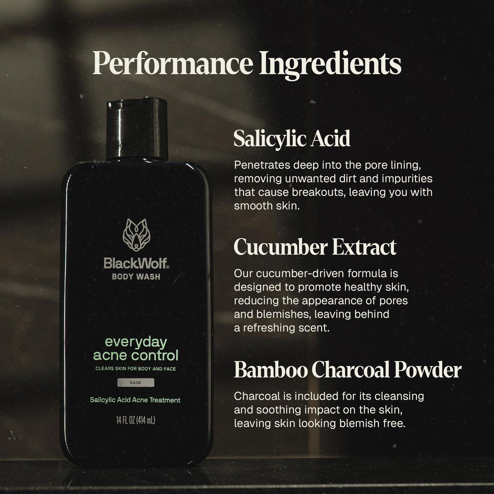 Two-pack Black Wolf packaging for convenient daily grooming