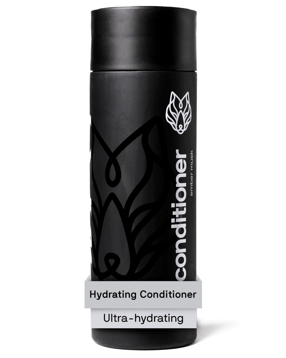 Black Wolf Everyday Conditioner bottle to soften and smooth hair.
