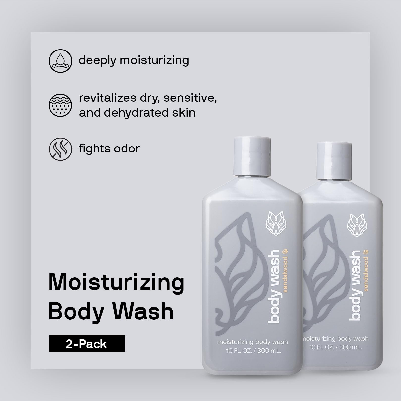 Black Wolf duo-packaging front showing the two bottle bundle.