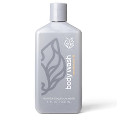 Black Wolf Moisturizing Body Wash bottle with sandalwood scent for daily cleansing and hydration
