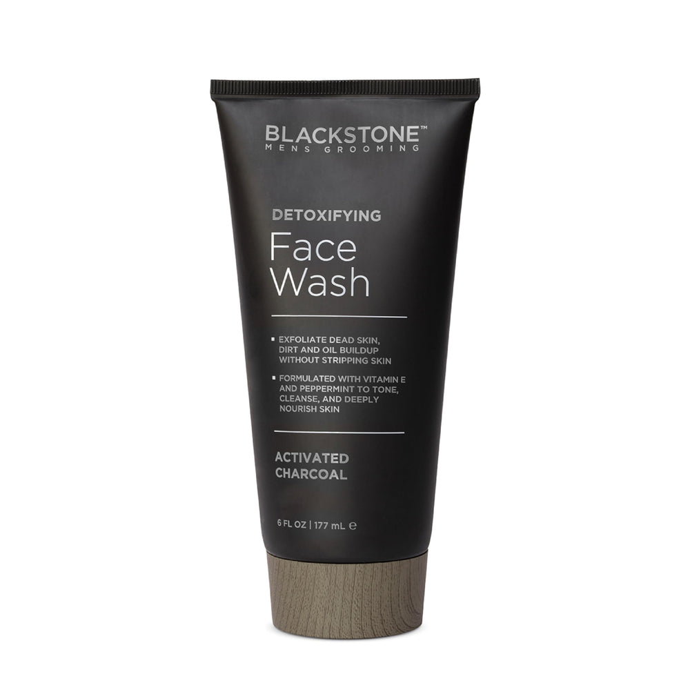 Blackstone Detoxifying Face Wash made in USA reflects quality and responsible sourcing.