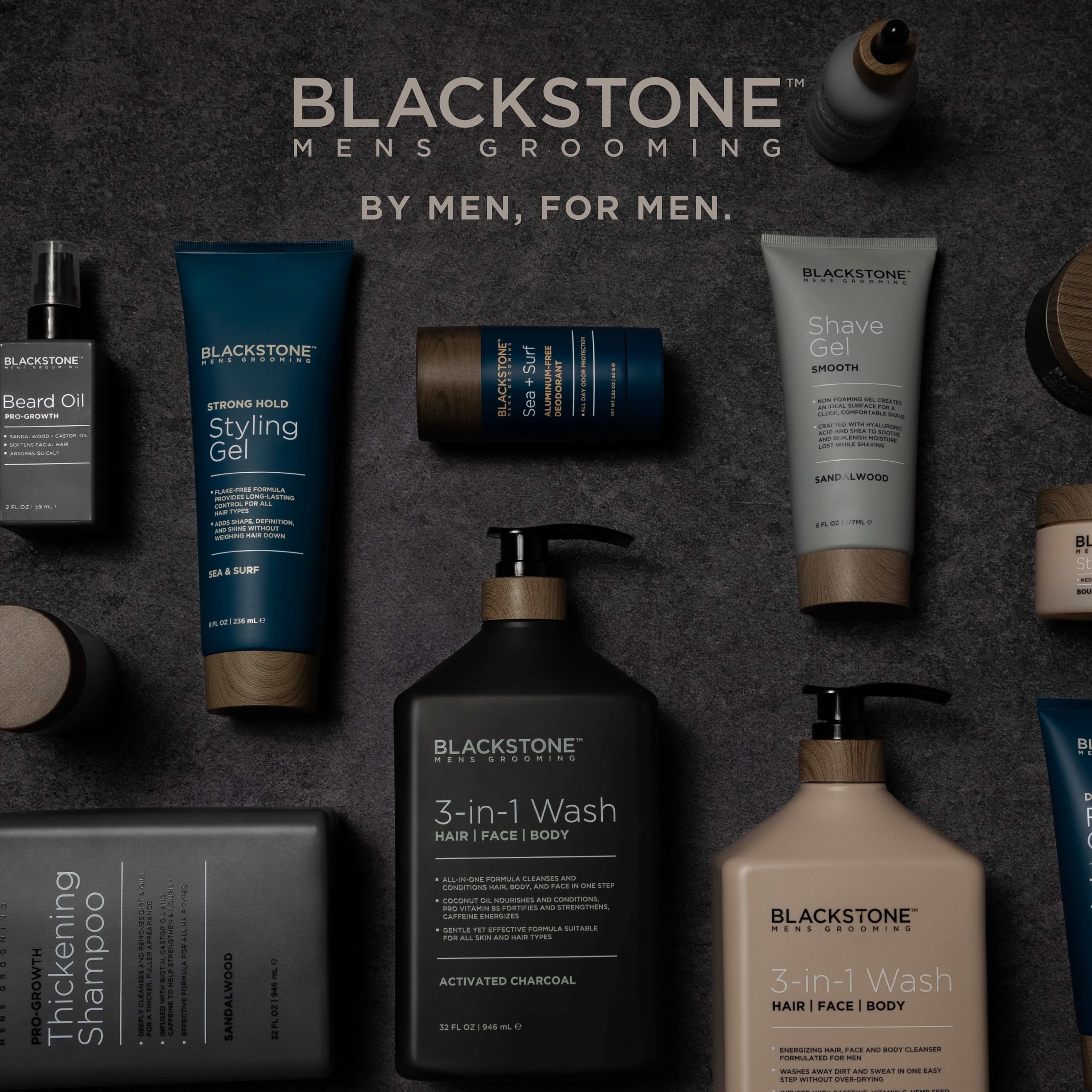 Blackstone USA-made label emphasizing quality and local production.