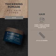 Blackstone USA-made packaging emphasizes quality and cruelty-free values.