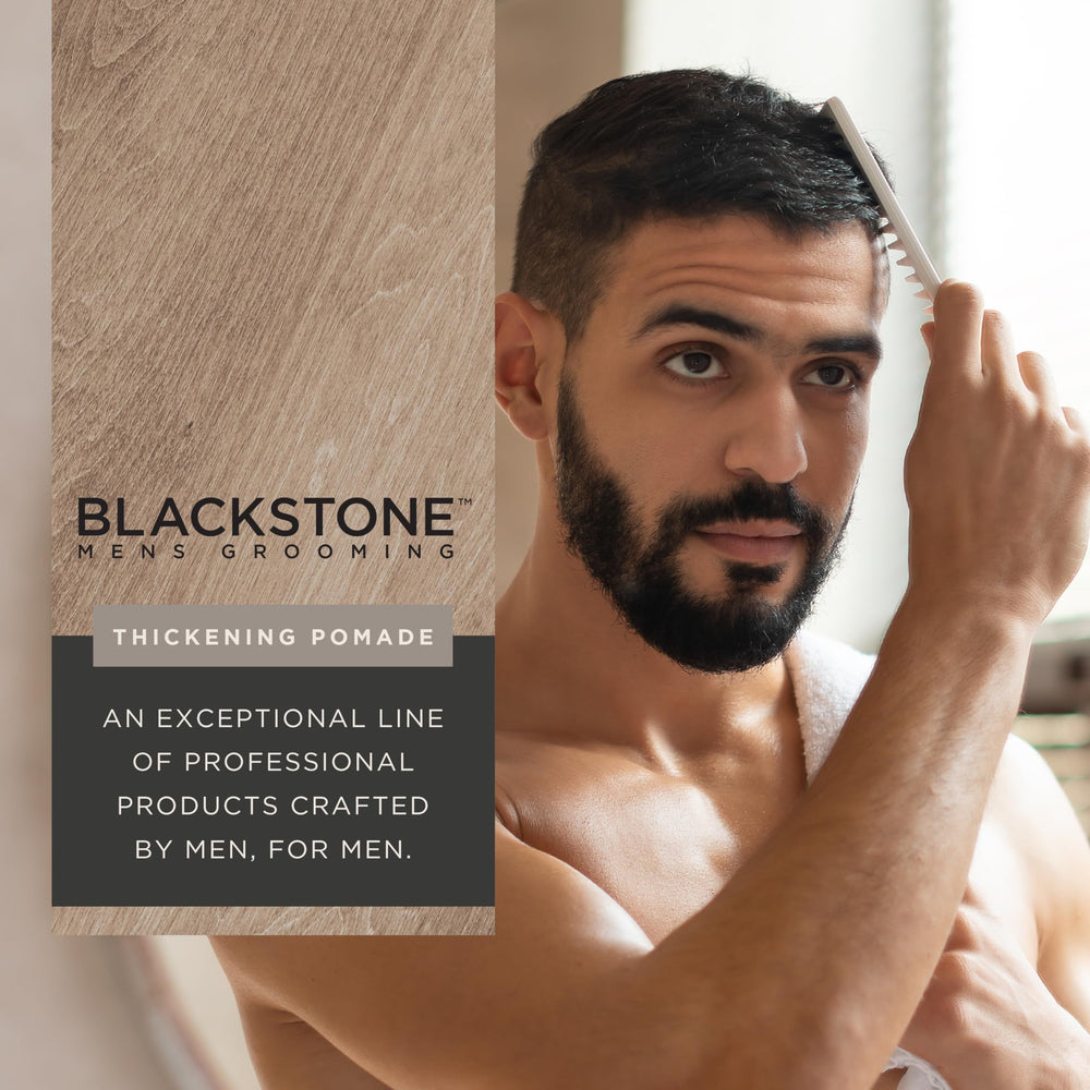 Blackstone sea and surf scent bottle closeup for daily freshness.