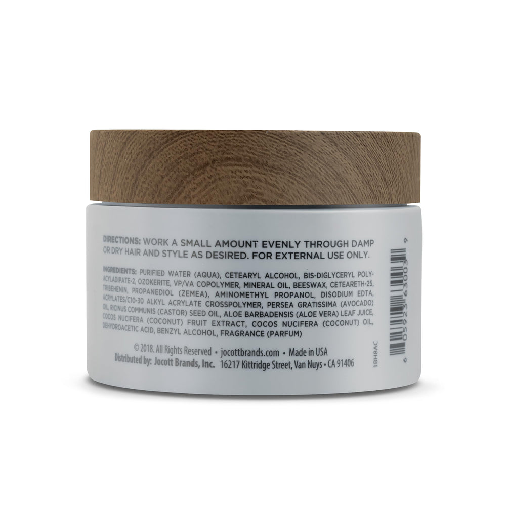 Blackstone Thickening Fiber Paste swatch highlights natural hold with a matte, non-greasy finish.