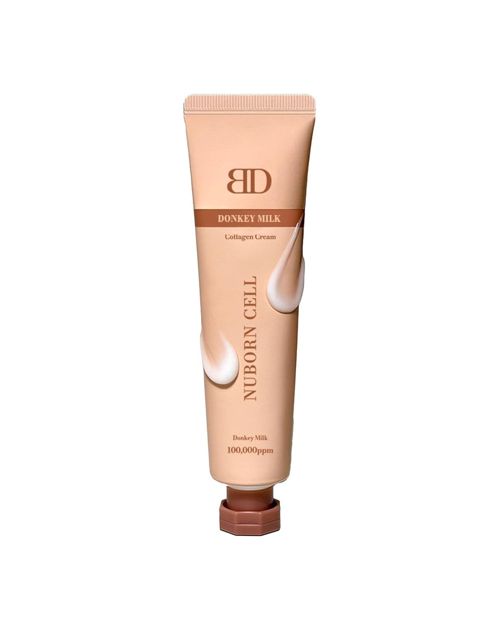 BLANC DUBU Nuborn Cell cream provides a glossy, non-sticky finish.