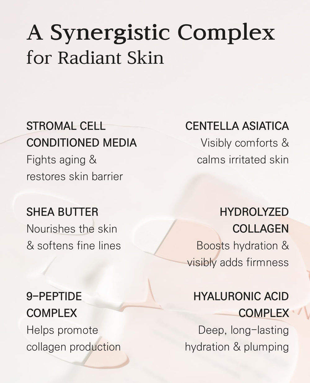 BLANC DUBU Nuborn Cell Hydrogel Mask collagen-rich material supports elasticity