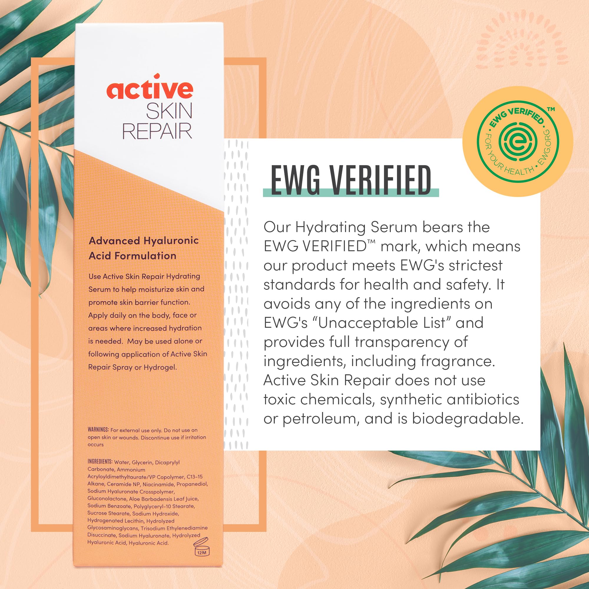 BLDG ACTIVE Gentle formula for sensitive skin – soothing care in use.