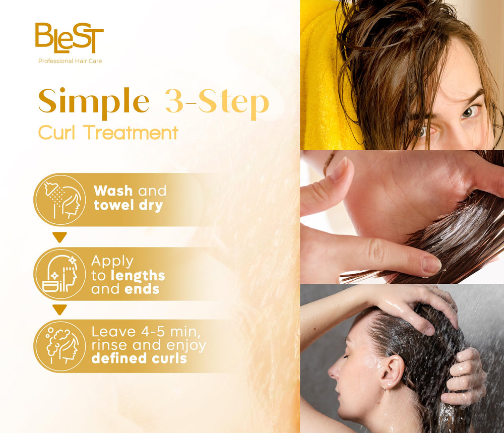 BLEST mask ingredients protein, collagen, and vitamin B5 for strength