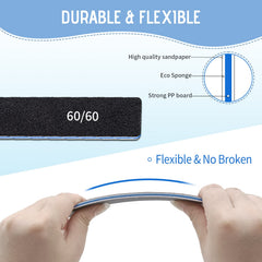 BLESWIN nail file great for pet nails and hard callus care.