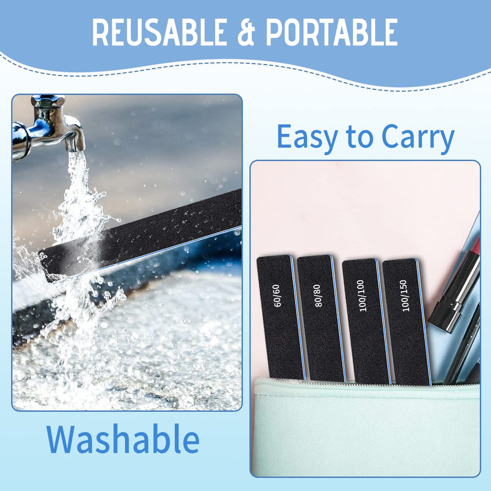 BLESWIN nail filing essentials for salon and home use.