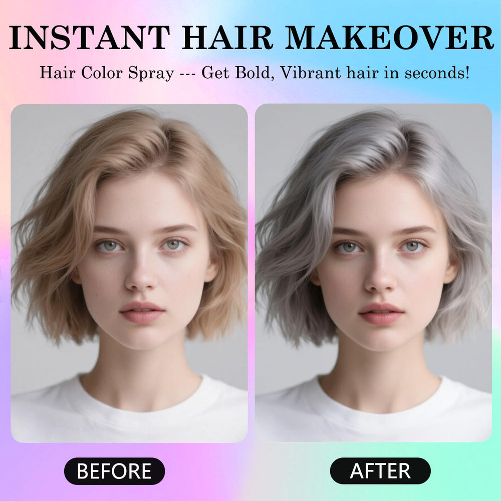 BliBling green hair color spray for vibrant night-out looks.