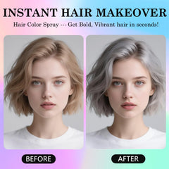 BliBling green hair color spray for vibrant night-out looks.