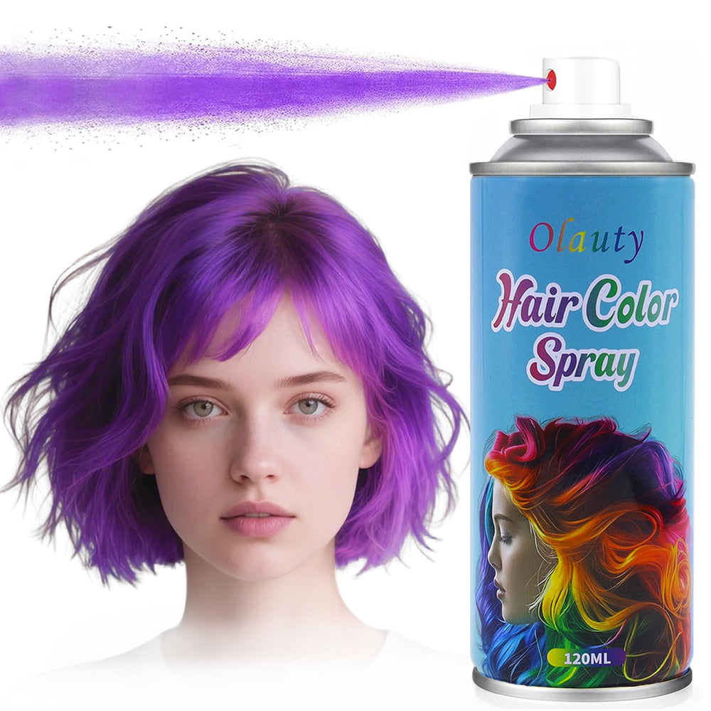 BliBling purple hair spray bottle for cosplay colors