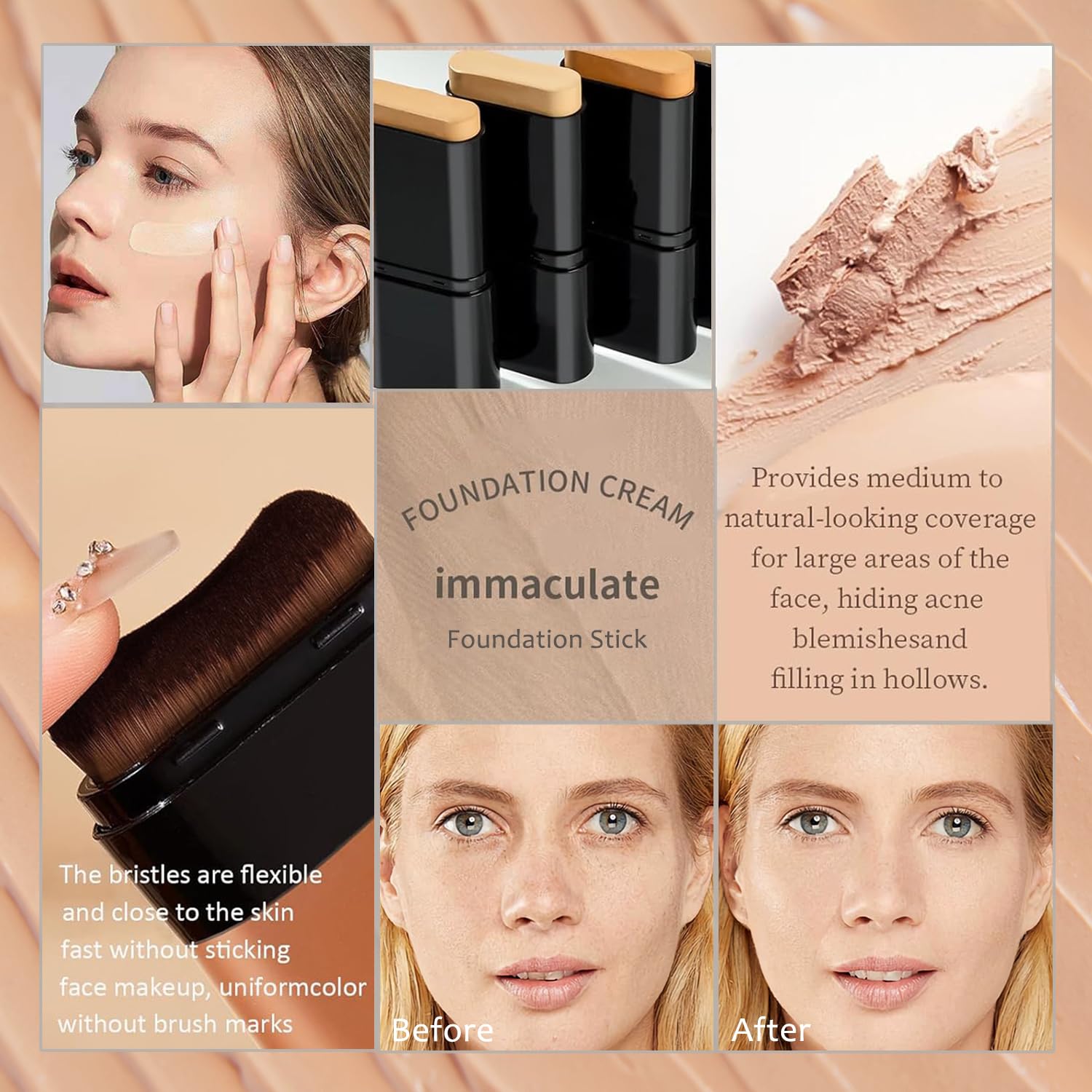 BliBling hydrating lightweight formula keeps skin moisturized all day.