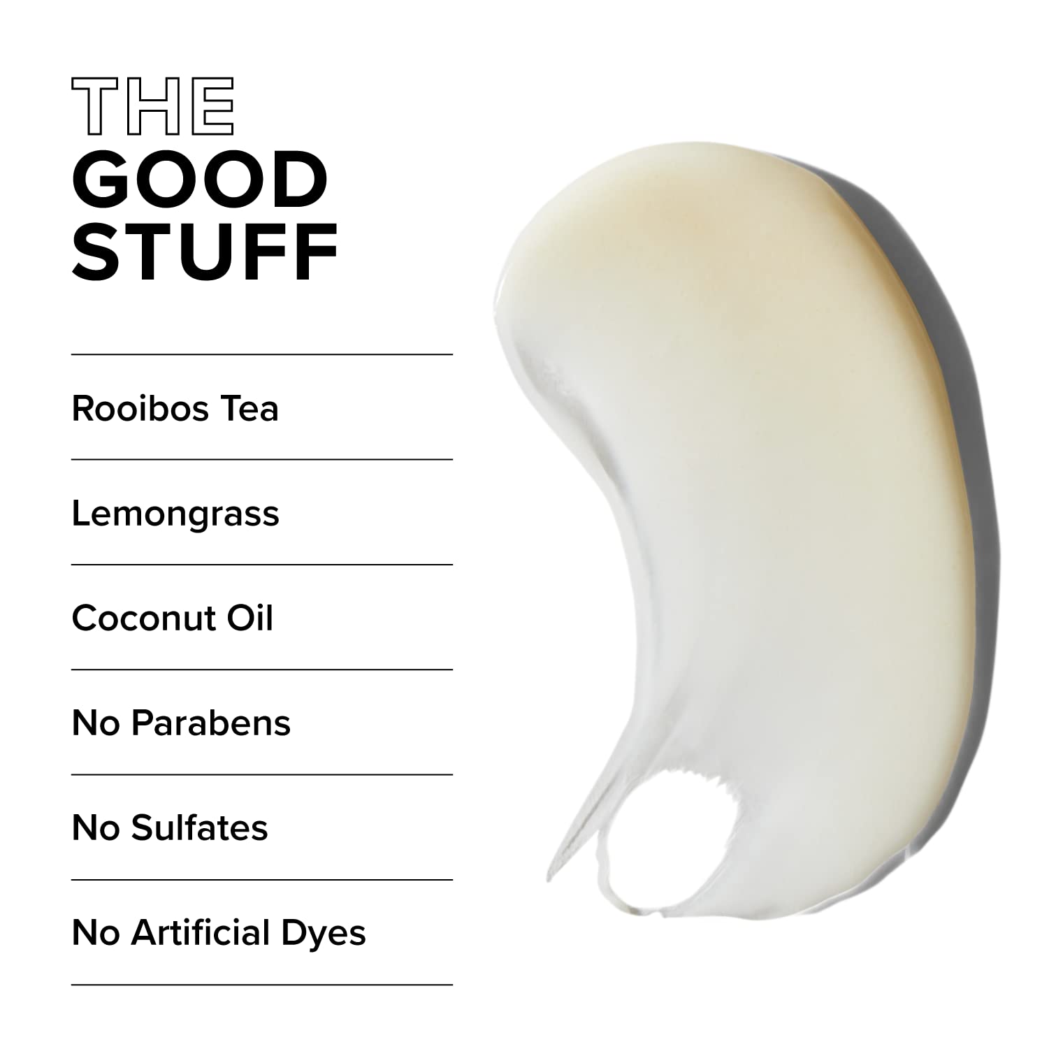 Blind Barber ingredients: rooibos tea closeup highlights natural extracts.