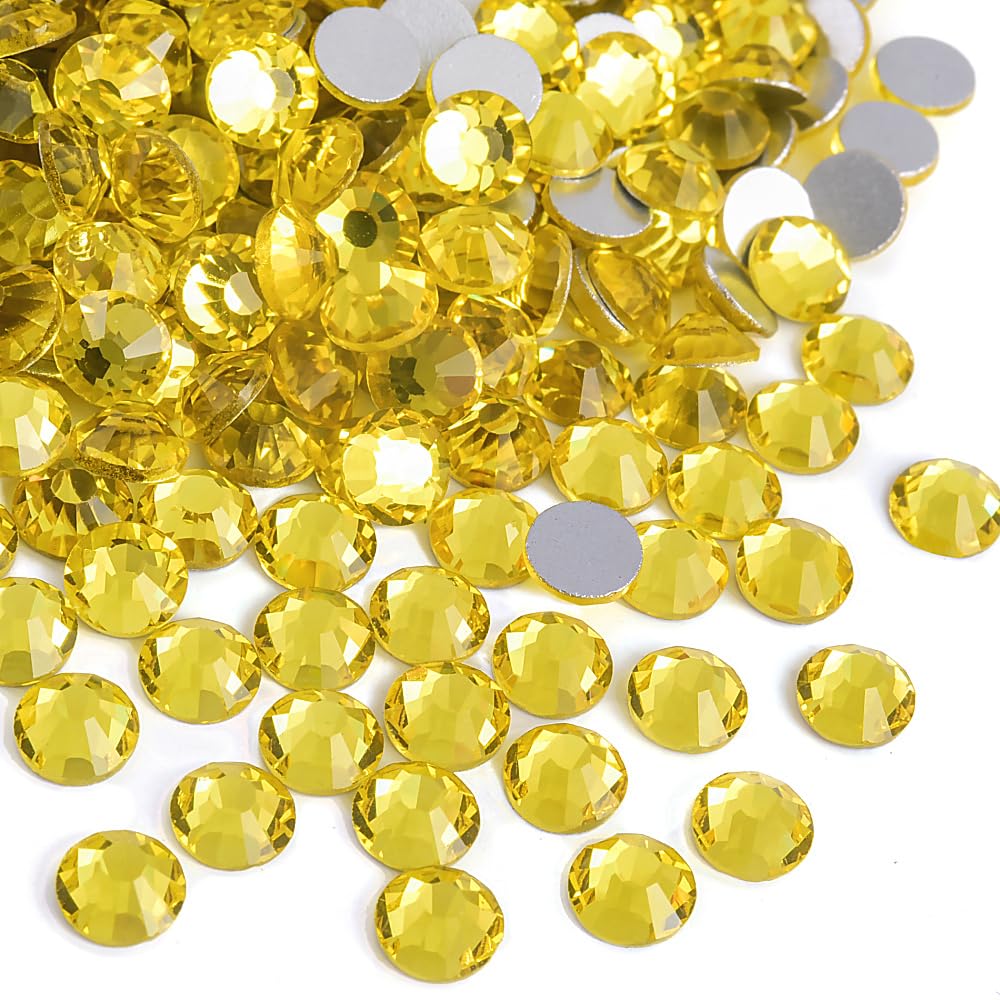 BLINGINBOX SS16 Citrine rhinestones ideal for clothes and accessories