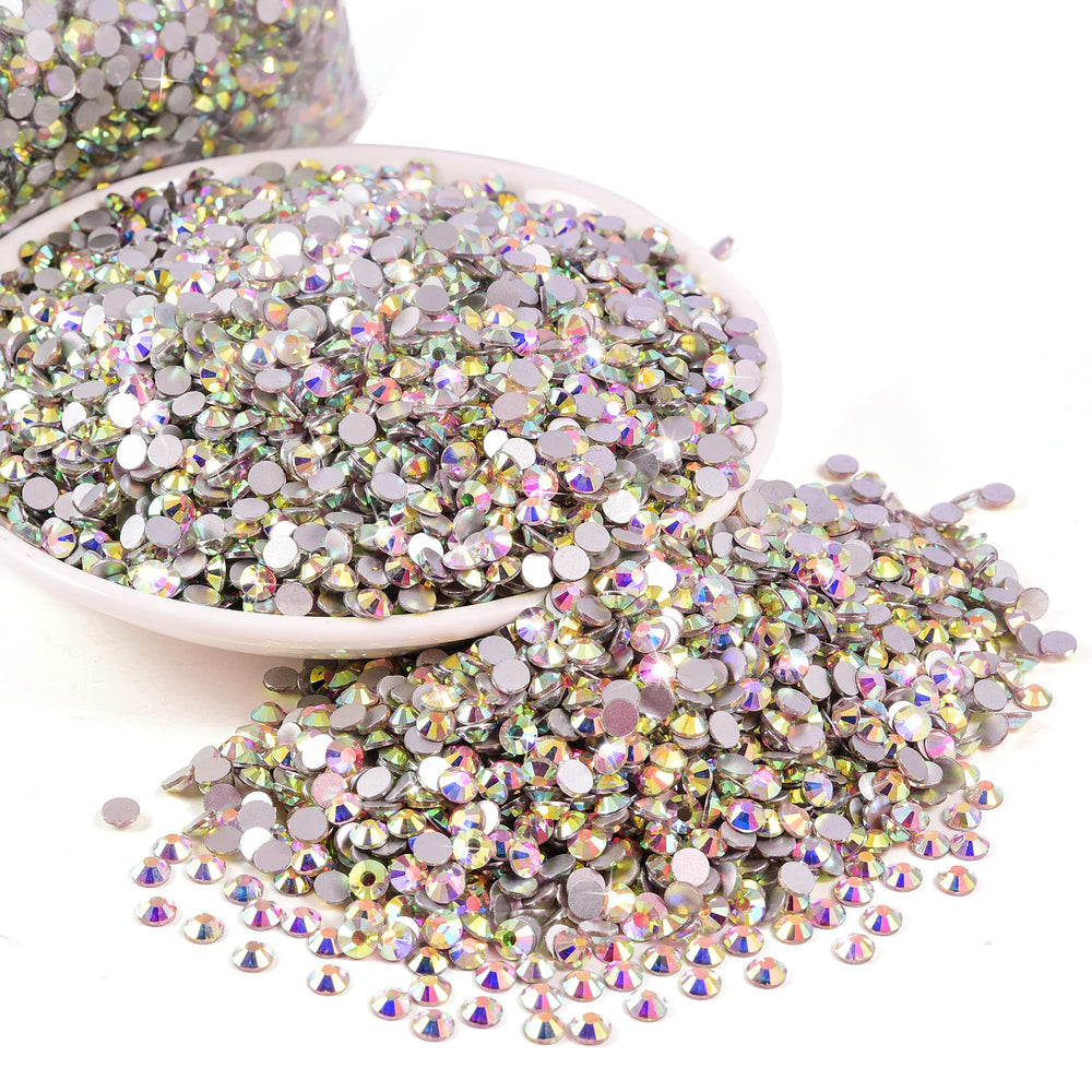 BLINGINBOX shimmering glass rhinestones brighten fabric and accessories.