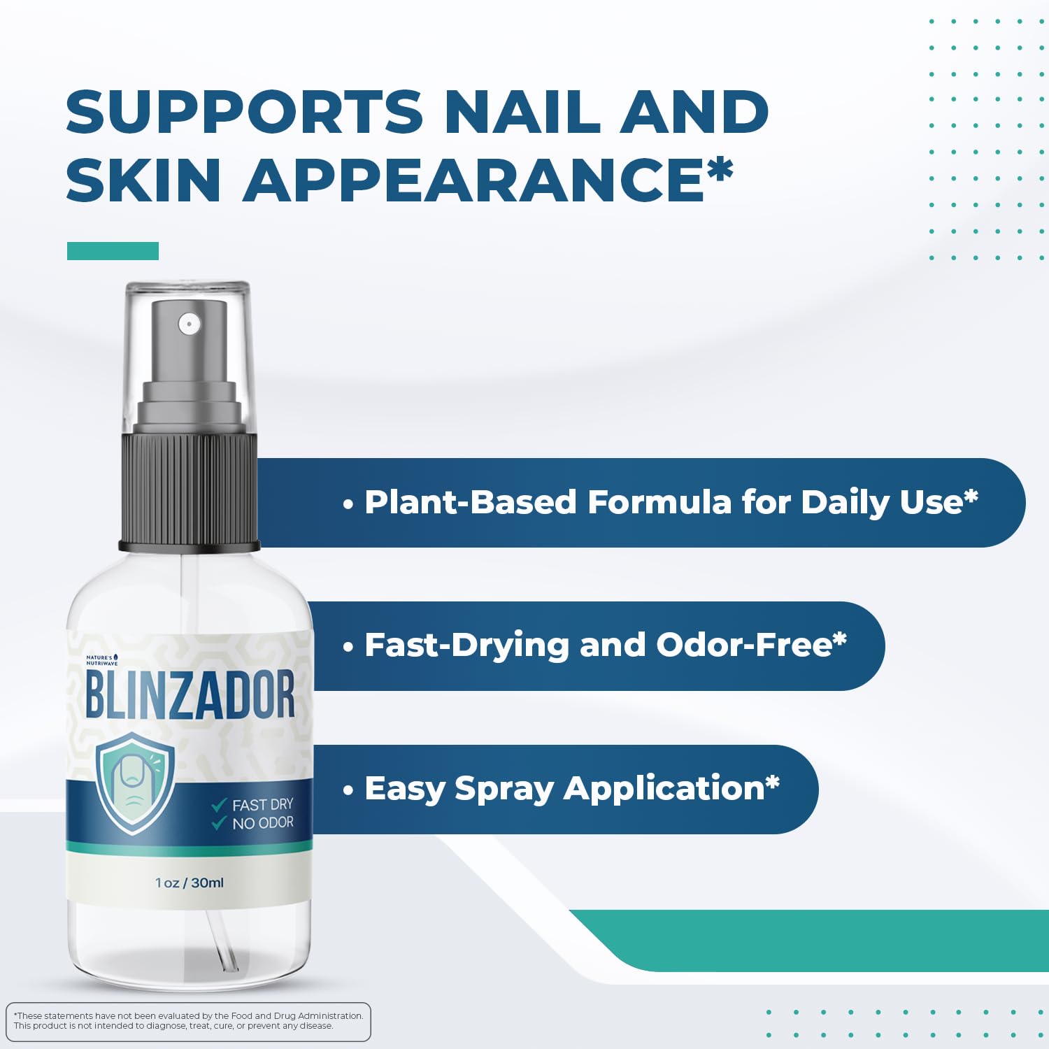 Blinzador foot-nail care ritual highlights plant-based nourishment for daily use.
