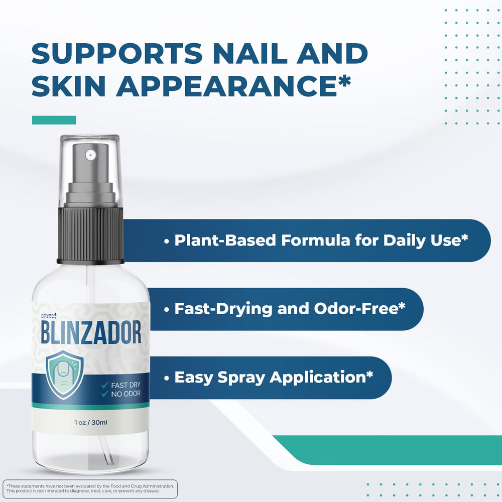 Blinzador foot-nail care ritual highlights plant-based nourishment for daily use.