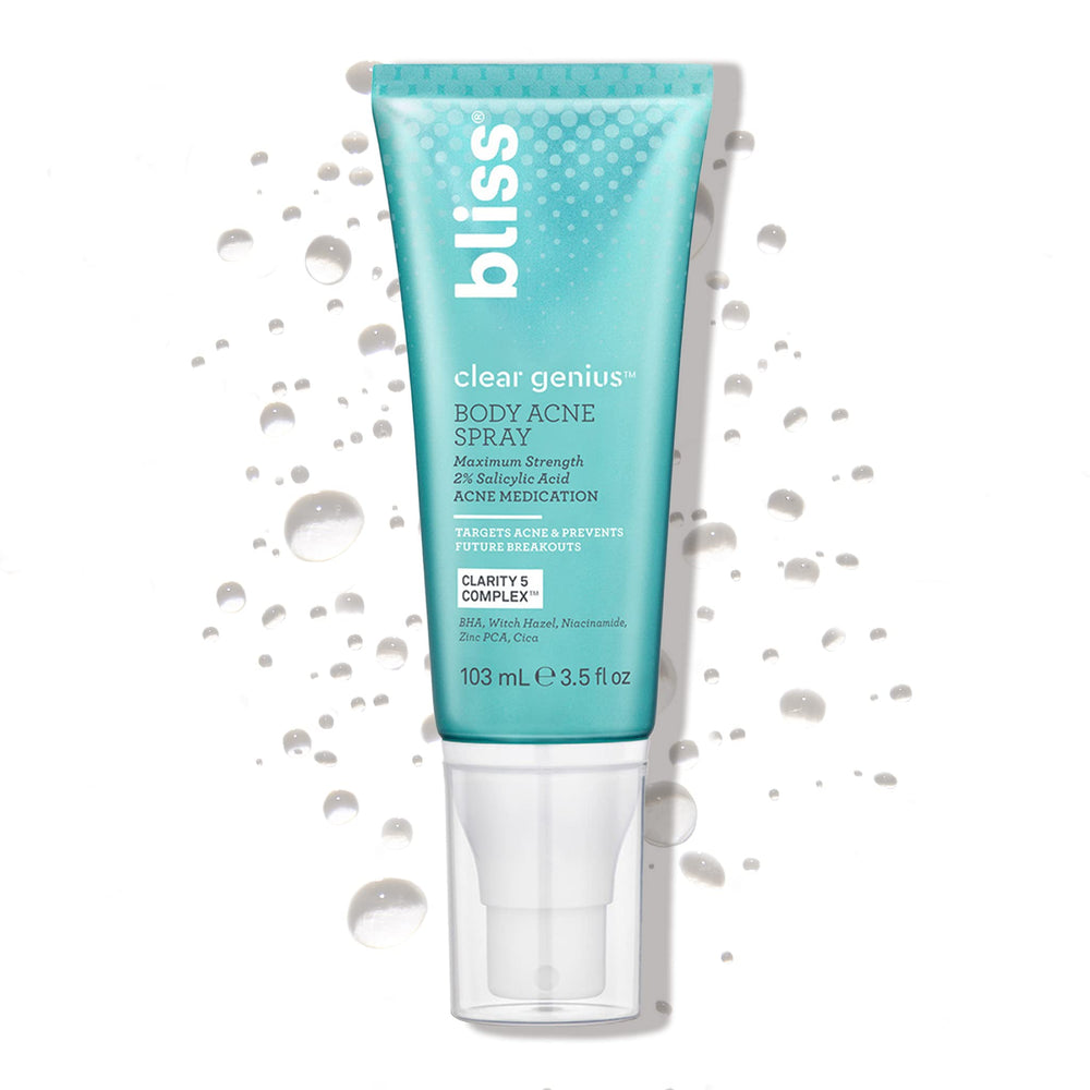 Bliss Acne routine steps image illustrating daily care