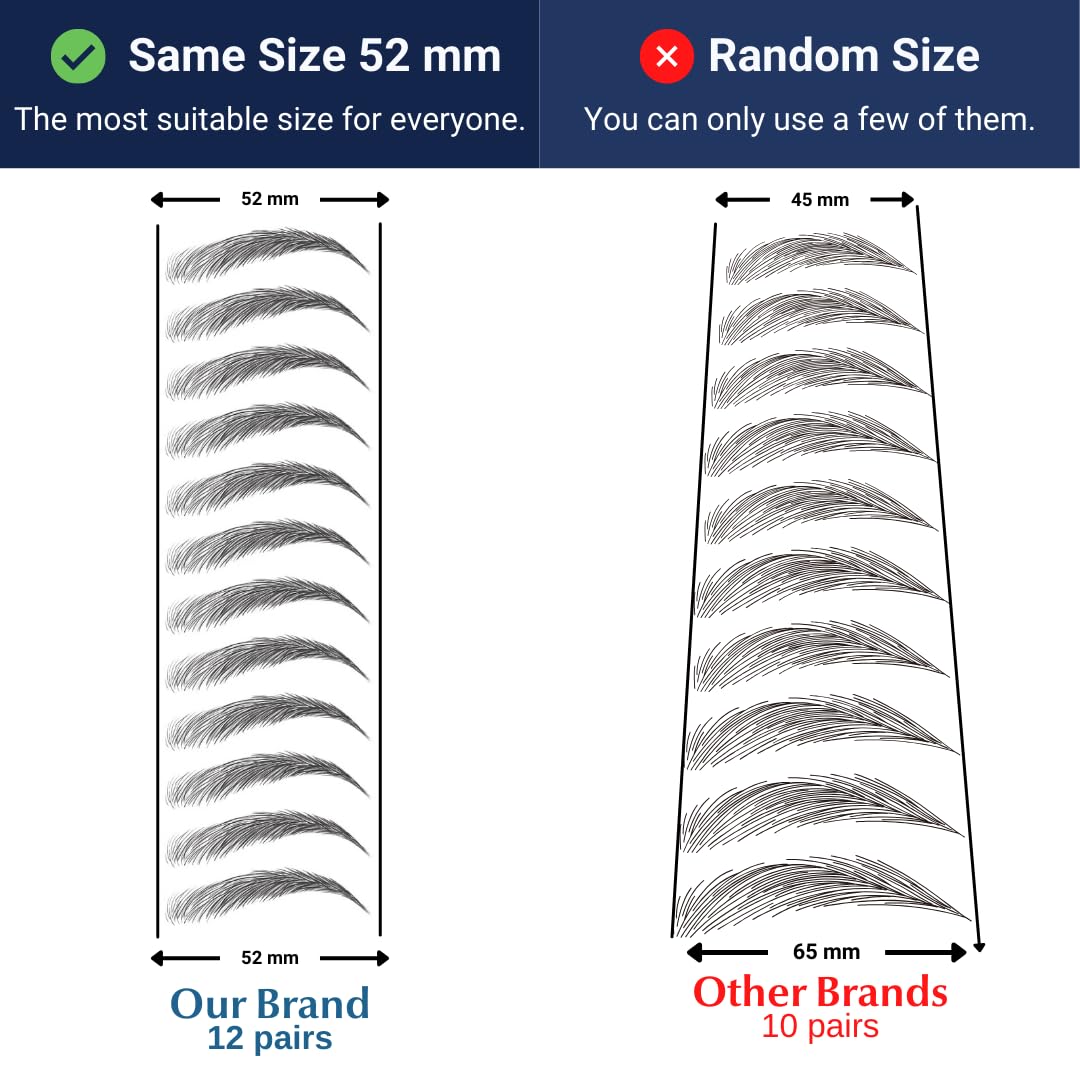 Bliss and Beyond USA daily-use brow tattoo sticker for shower-safe wear.