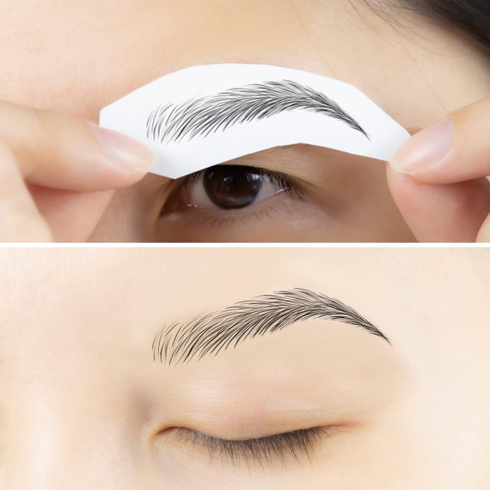 Waterproof, smudge-proof brows by Bliss and Beyond USA after shower.