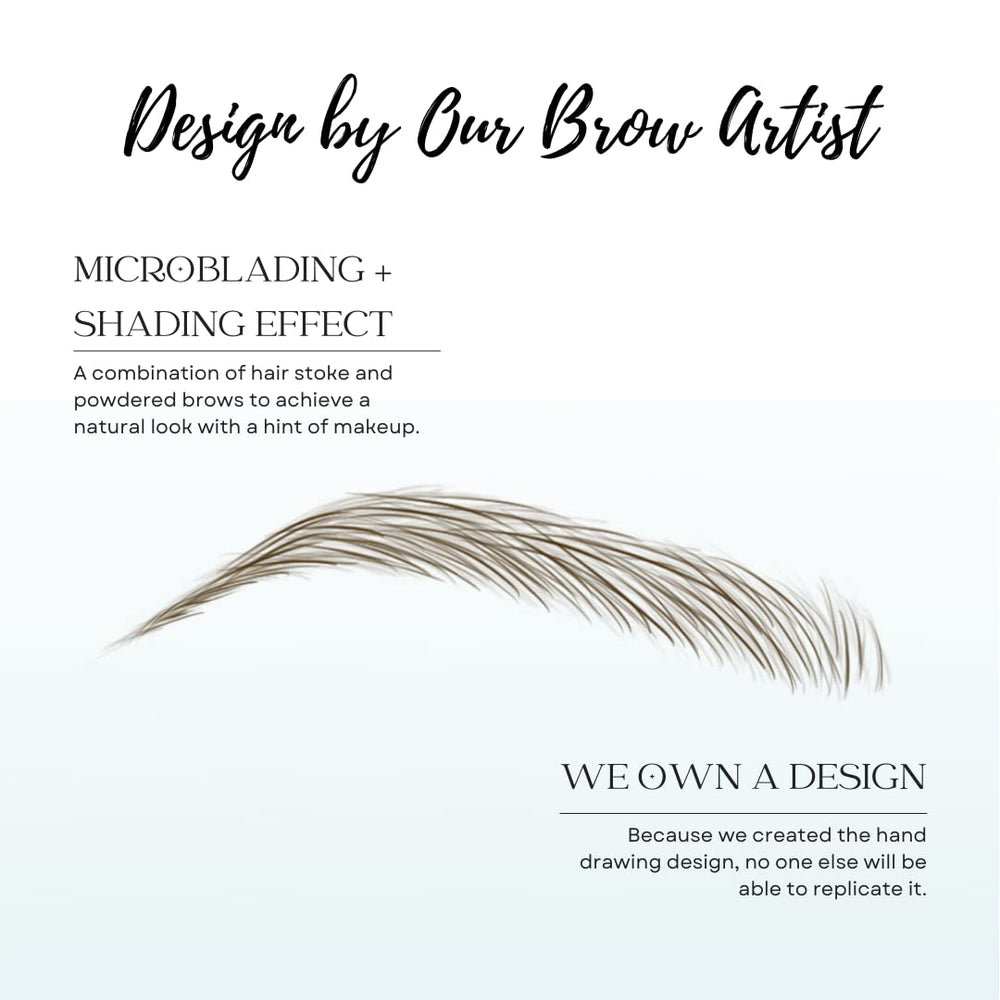 Bliss and Beyond USA smudge-proof eyebrow stickers stay put during activities.