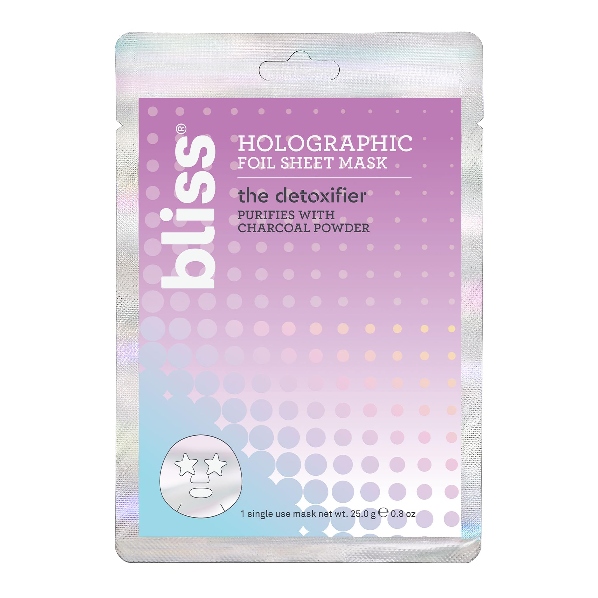 Bliss Biodegradable mask material close-up emphasizing eco-friendly design.