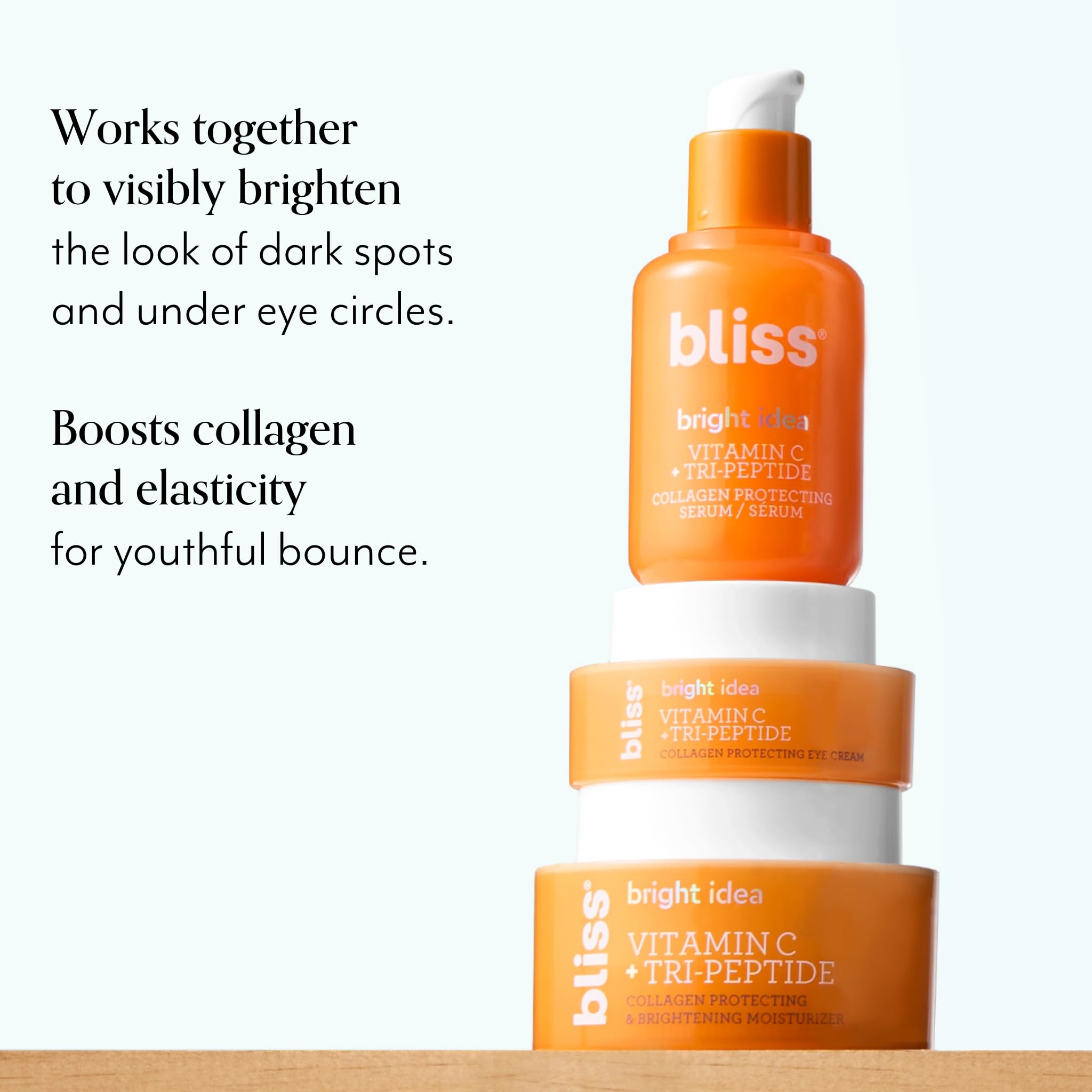 Bliss Bright Idea Moisturizer Jar delivers rich hydration and a luminous finish.