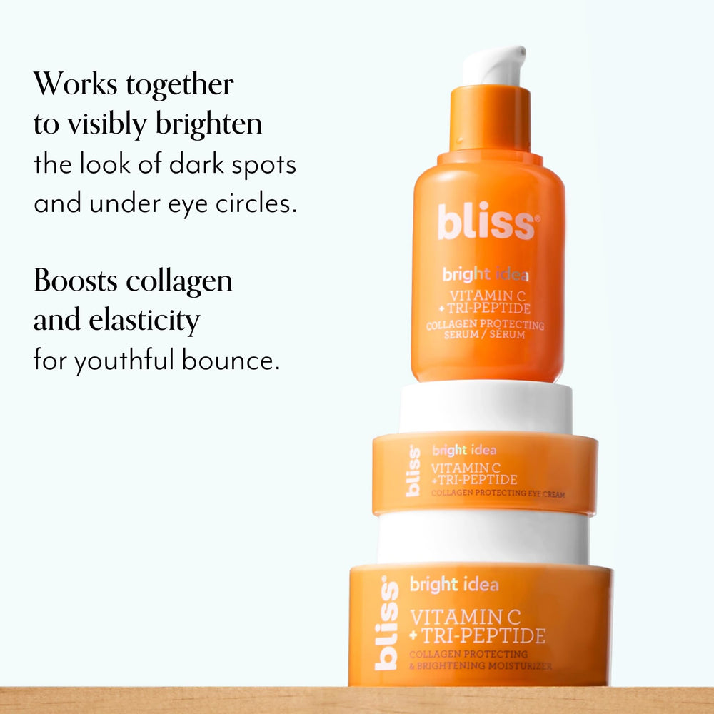 Bliss Bright Idea Moisturizer Jar delivers rich hydration and a luminous finish.
