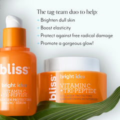 Bliss Bright Idea Moisturizer jar delivering all-day hydration